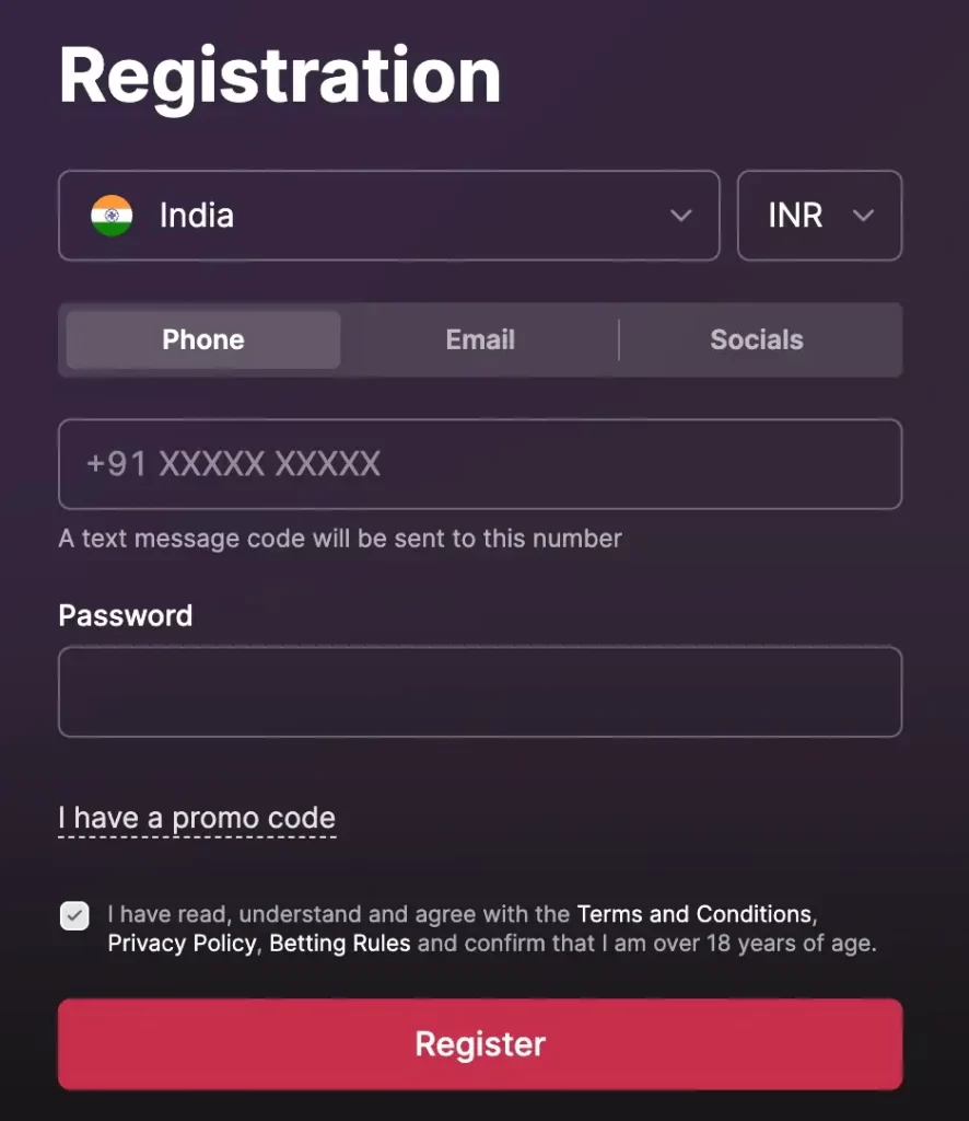 Step by Step Guide to Register